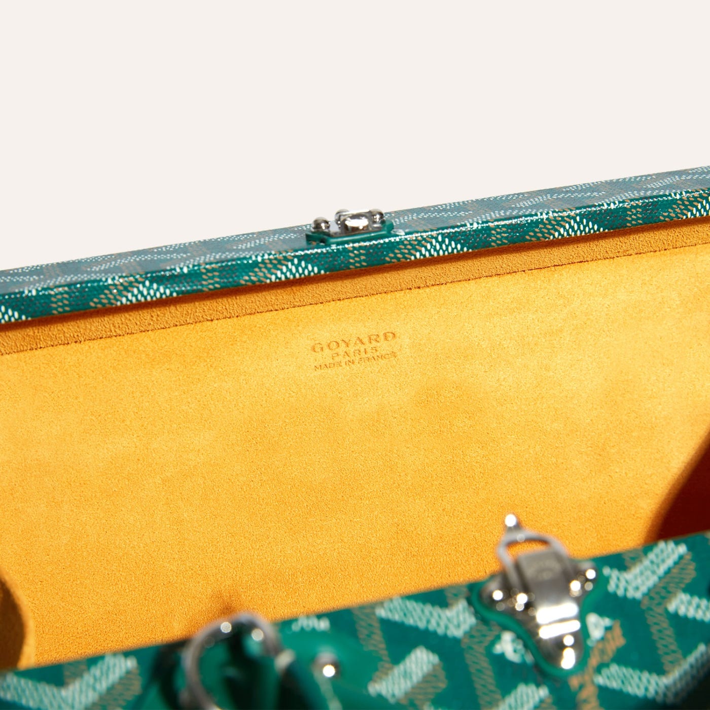 Goyard Grand Hôtel Trunk Bag Green - Image 5